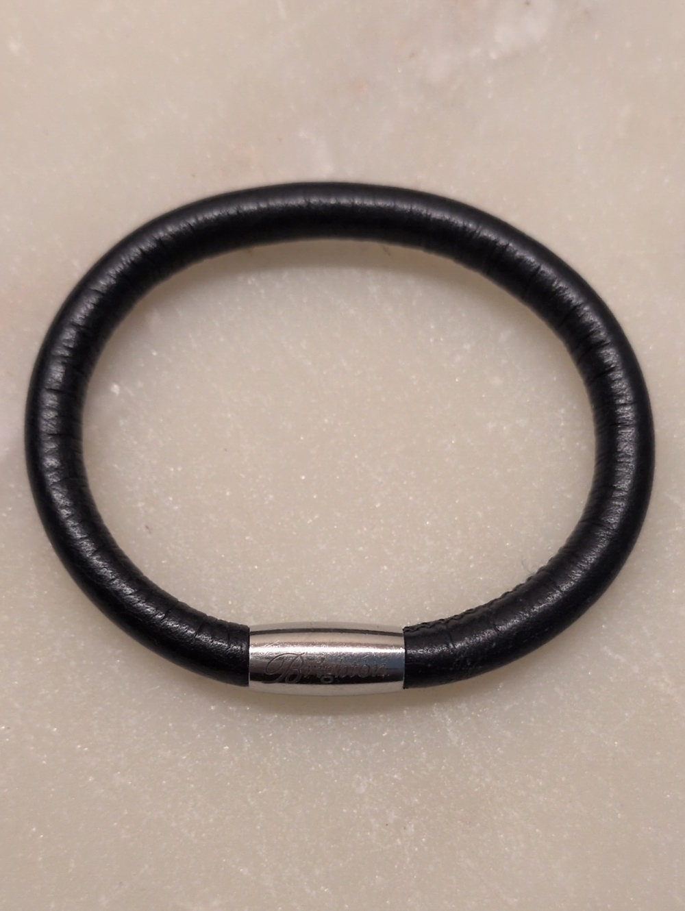 Brighton Woodstock Charm Bracelet Black Size SM